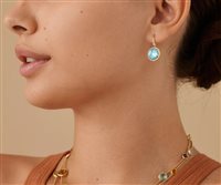 Vicenza - Piazzetta Palladio 2 - Pendientes Marco Bicego Mujer Jaipur in Oro amarillo Topazio OB1739 AB TP01 JAIPUR - OB1739 AB TP01 JAIPUR